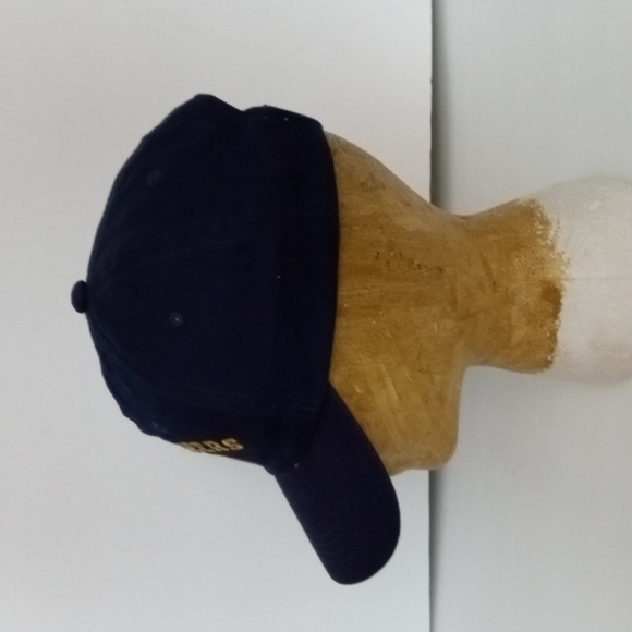 West Virginia Mountaineers Cap, Navy with Gold Letters, Pre-owned - Picture 3 of 5